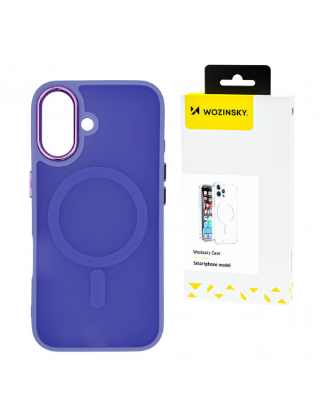 
„Samsung Galaxy S25+“ madingas „MagSafe“ dėklas – violetinis
