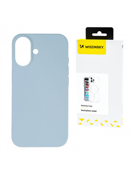 
„Samsung Galaxy S25+“ silikoninis dėklas – šviesiai mėlynas
