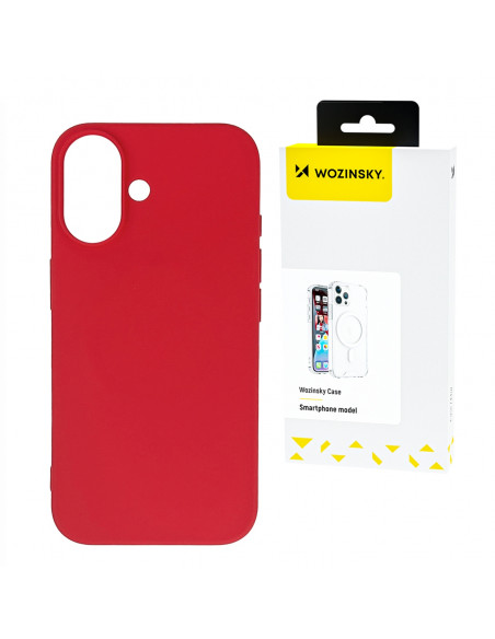 
„Samsung Galaxy S25+“ silikoninis dėklas – raudonas
