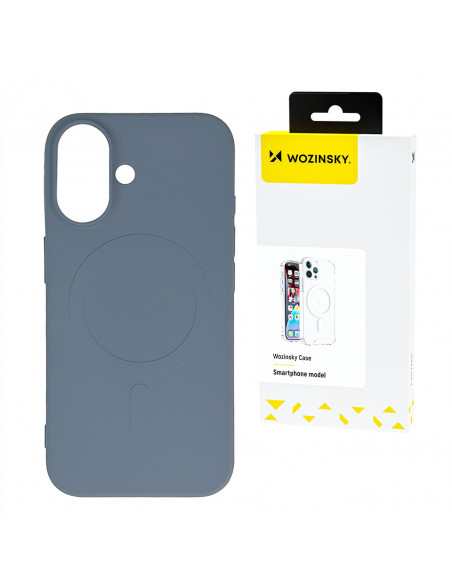 
Silikoninis magnetinis dėklas, skirtas „Samsung Galaxy S25+“ – pilkas
