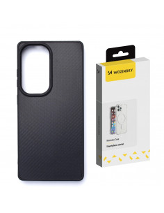 
„Samsung Galaxy S25+“ anglies pluošto dėklas su „MagSafe“ technologija – juodas
