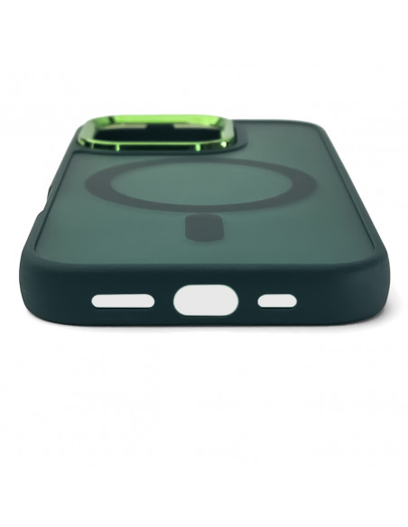 
„Samsung Galaxy S25“ madingas dėklas „MagSafe“ galinis dėklas – žalias
