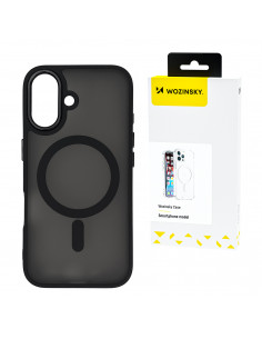 
„Samsung Galaxy S25“ madingas dėklas „MagSafe“ galinis dėklas – juodas
