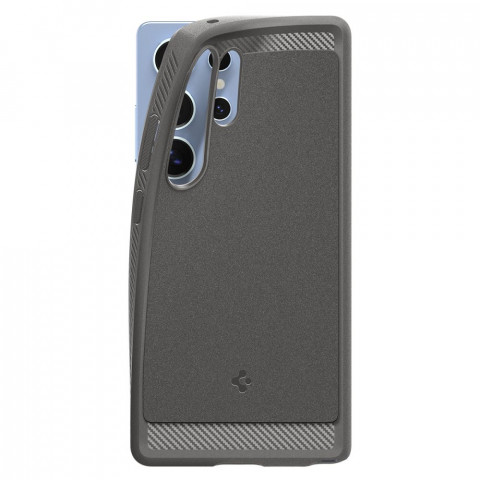 
„Samsung Galaxy S25“ dėklas su „MagSafe Rugged Armor Mag“ – pilkas

