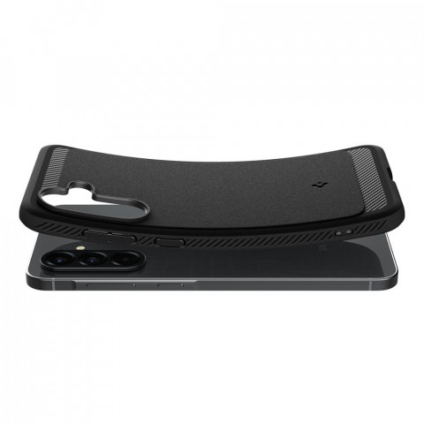 
„Samsung Galaxy A56 5G Rugged Armor“ apsauginis dėklas – juodas
