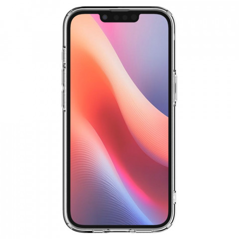 
„iPhone 16e“ dėklas su „MagSafe“ skystųjų kristalų stikliuku – skaidrus
