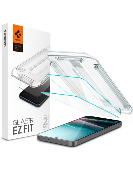 
Grūdintas stiklas su tvirtinimo rėmeliu, skirtas „Samsung Galaxy A36 5G“, skaidrus - 2 vnt.
