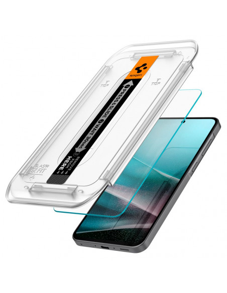 
Grūdintas stiklas su tvirtinimo rėmeliu, skirtas „Samsung Galaxy A36 5G“, skaidrus - 2 vnt.
