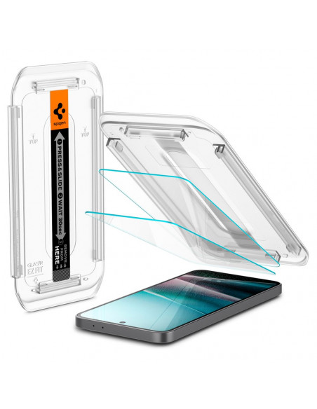 
Grūdintas stiklas su tvirtinimo rėmeliu, skirtas „Samsung Galaxy A36 5G“, skaidrus - 2 vnt.
