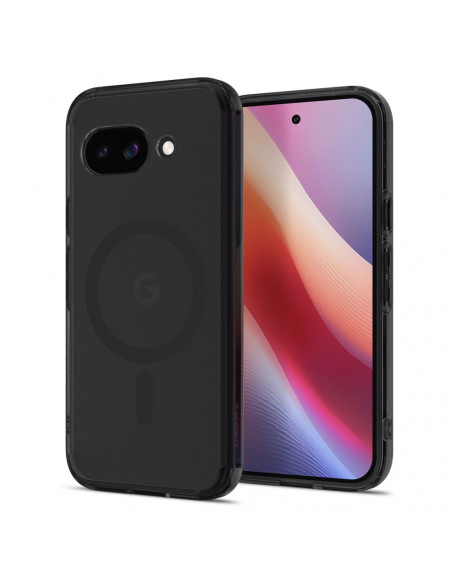 
„Google Pixel 9A“ dėklas su „MagSafe Ultra Hybrid Mag“ – skaidrus ir juodas
