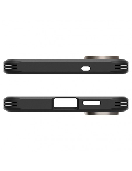 
„Samsung Galaxy S25 Edge Tough Armor MagSafe“ dėklas – pilkas ir juodas
