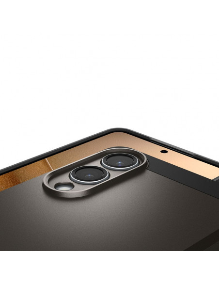 
„Samsung Galaxy S25 Edge Tough Armor MagSafe“ dėklas – pilkas ir juodas
