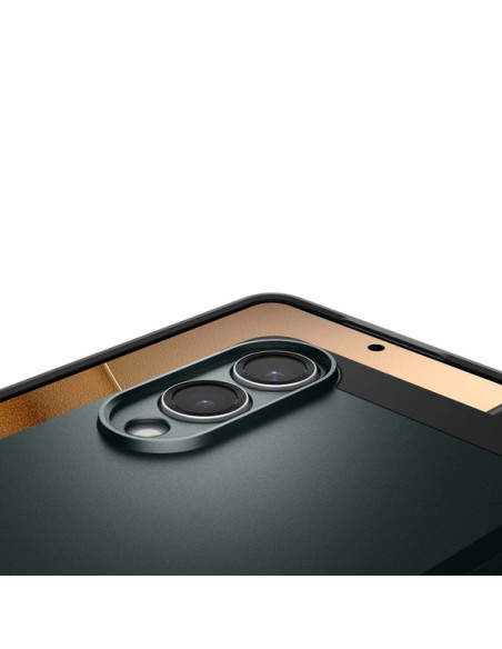 
„Samsung Galaxy S25 Edge Tough Armor MagSafe“ dėklas – žalias ir juodas
