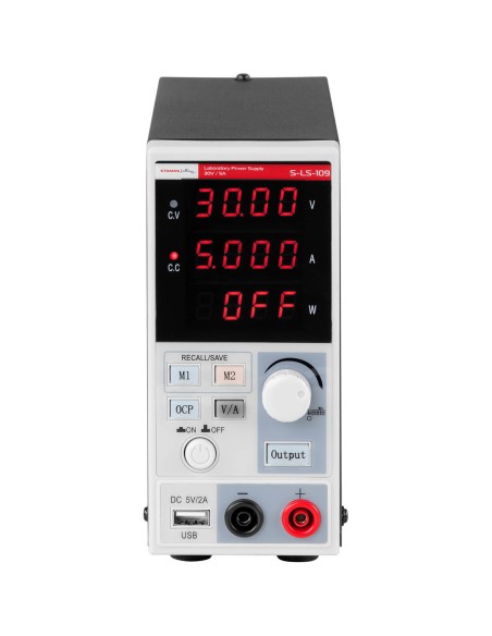 Laboratorinio aptarnavimo maitinimas 0-30 V 0-5 A 150 W LED USB Laboratorinio aptarnavimo maitinimas 0-30 V 0-5 A 150 W LED USB