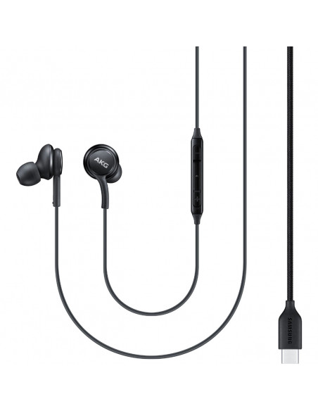 
„Samsung USB-C“ stereo Hi-Fi ausinės su laidiniu lizdu – juodos
