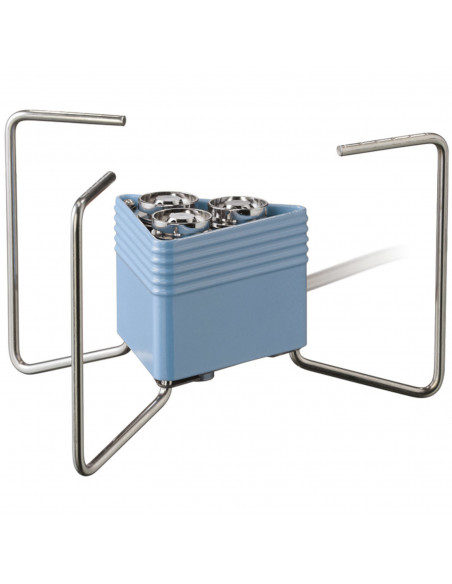 
TRIANGLE dujinė viryklė su kasetėmis, 3 degikliais, 2,3 kW žiebtuvėlis
