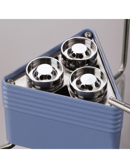 
TRIANGLE dujinė viryklė su kasetėmis, 3 degikliais, 2,3 kW žiebtuvėlis
