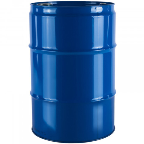 
Plieninė metalinė statinė TH 216,5L su grioveliais, 3/ 4" ir 2" skylėmis dangtelyje - tamsiai mėlyna
