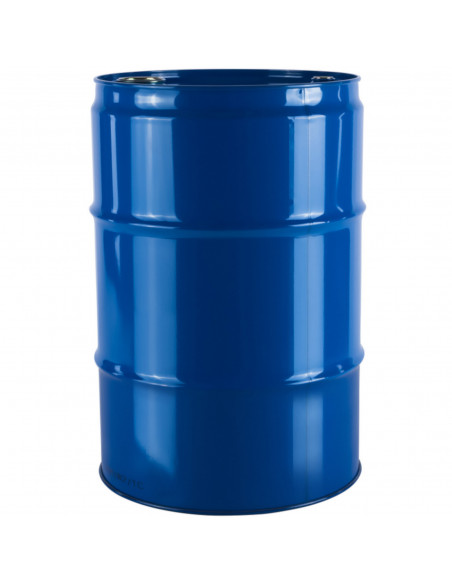 
Plieninė metalinė statinė TH 216,5L su grioveliais, 3/ 4" ir 2" skylėmis dangtelyje - tamsiai mėlyna
