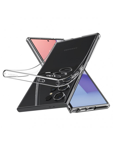 
Apsauginis dėklas, skirtas „Samsung Galaxy S24 Ultra Liquid Crystal“ - skaidrus
