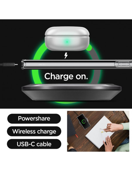 
Apsauginis dėklas, skirtas „Samsung Galaxy S24 Ultra Liquid Crystal“ - skaidrus
