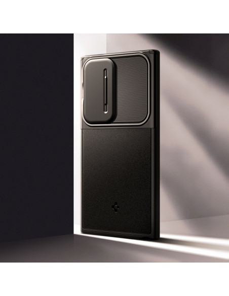 
„Samsung Galaxy S24 Ultra Optic Armor“ apsauginis dėklas – juodas
