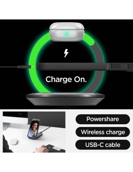 
„Samsung Galaxy S24 Ultra Core Armor“ apsauginis dėklas – matinės juodos spalvos
