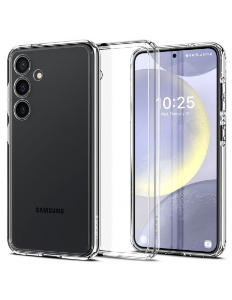 
„Samsung Galaxy S24+ Ultra Hybrid“ dėklas – skaidrus
