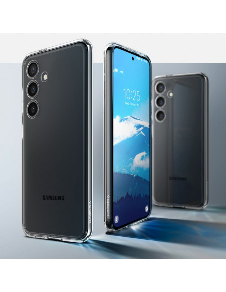 
„Samsung Galaxy S24+ Ultra Hybrid“ dėklas – skaidrus
