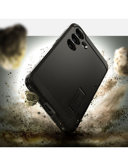 
„Samsung Galaxy S24+“ tvirtas šarvuotas dėklas – juodas
