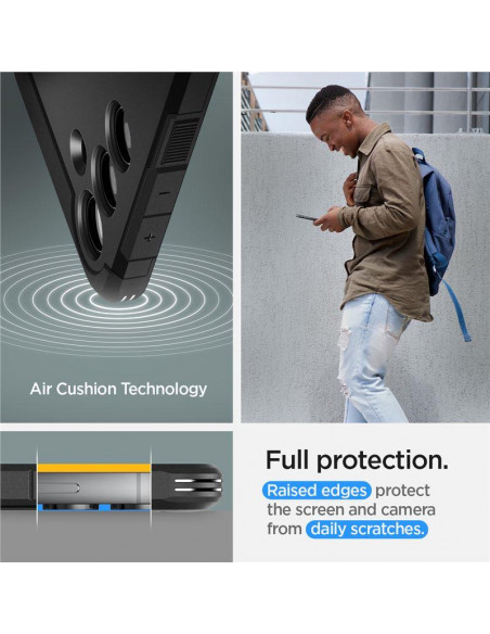 
„Samsung Galaxy S24+“ tvirtas šarvuotas dėklas – juodas
