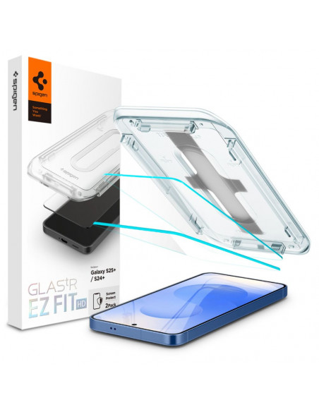 
Grūdintas stiklas, skirtas „Samsung Galaxy S24+ Glas.tR EZ Fit“ - 2 vnt.
