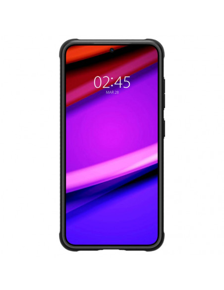 
„Samsung Galaxy S24 Rugged Armor“ galinis dėklas – matinės juodos spalvos
