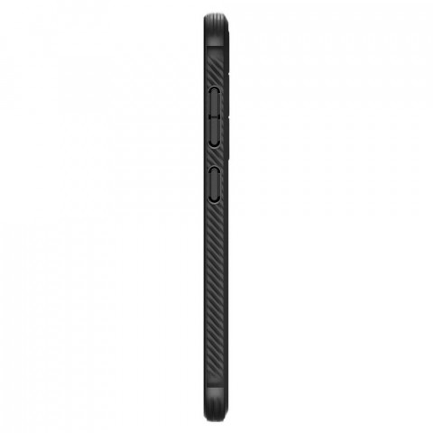 
„Samsung Galaxy S24 Rugged Armor“ galinis dėklas – matinės juodos spalvos
