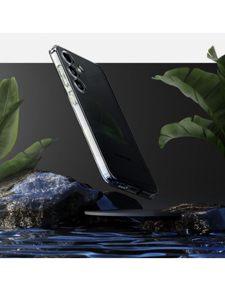 
„Samsung Galaxy S24 Liquid Crystal“ galinis dėklas - skaidrus
