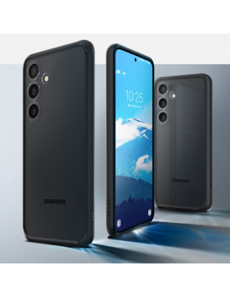 
„Samsung Galaxy S24 Ultra Hybrid“ galinis dėklas – matinės juodos spalvos
