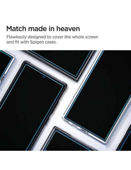 
Grūdintas stiklas, skirtas „Samsung Galaxy S24 Ultra Glas.tR EZ Fit“ - 2 vnt.
