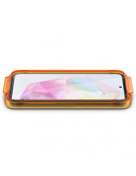 
Grūdintas stiklas su tvirtinimo rėmeliu, skirtas „Samsung Galaxy A35 Glas tR AlignMaster“ - 2 vnt.
