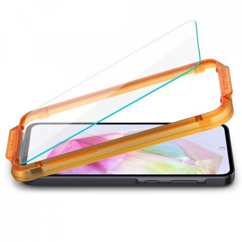 
Grūdintas stiklas su tvirtinimo rėmeliu, skirtas „Samsung Galaxy A35 Glas tR AlignMaster“ - 2 vnt.
