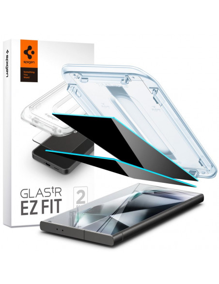
Grūdinto stiklo apsauga Samsung Galaxy S24 Ultra Glas.tR EZ Fit Privacy - 2 vnt.
