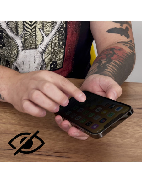 
Grūdintas stiklas „Samsung Galaxy S24+“ su apsaugos nuo šnipinėjimo filtru
