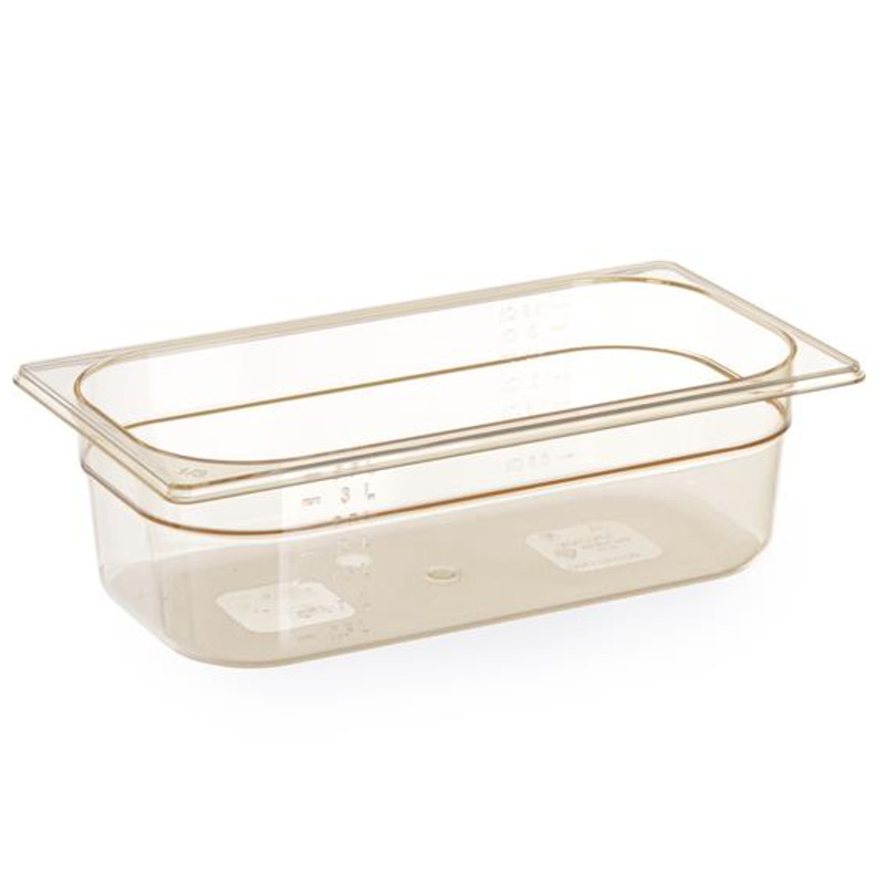 Grilamid GN konteineris aukštai temperatūrai GN 1/3 H 100 mm - Hendi 869475