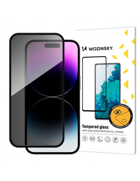 
Grūdintas „Privacy Glass“ stiklas, skirtas „iPhone 16 Plus“ su šnipinėjimo filtru
