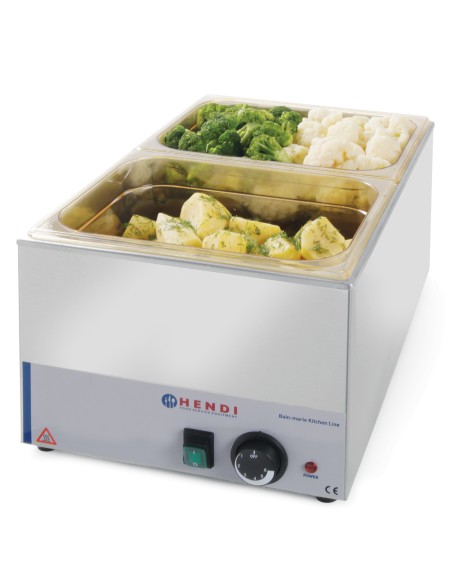 Grilamid GN konteineris aukštai temperatūrai GN 1/3 H 100 mm - Hendi 869475