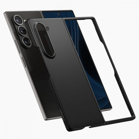 
„Samsung Galaxy Z Fold 6“ „Airskin“ dėklas – juodas
