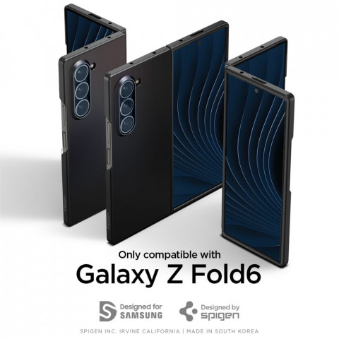 
„Samsung Galaxy Z Fold 6“ „Airskin“ dėklas – juodas

