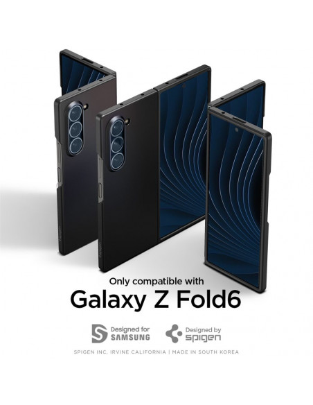 
„Samsung Galaxy Z Fold 6“ „Airskin“ dėklas – juodas
