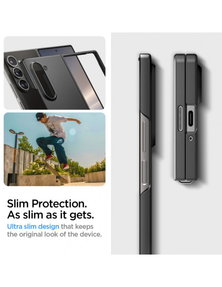 
„Samsung Galaxy Z Fold 6“ „Airskin“ dėklas – juodas
