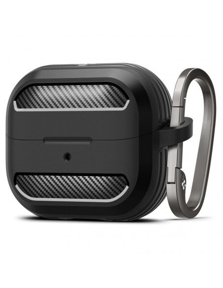 
„Samsung Galaxy Buds 3 / 3 Pro Rugged Armor“ ausinių dėklas – juodas
