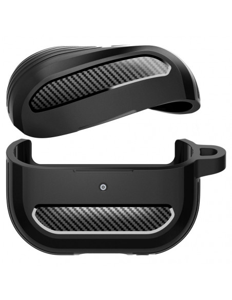 
„Samsung Galaxy Buds 3 / 3 Pro Rugged Armor“ ausinių dėklas – juodas
